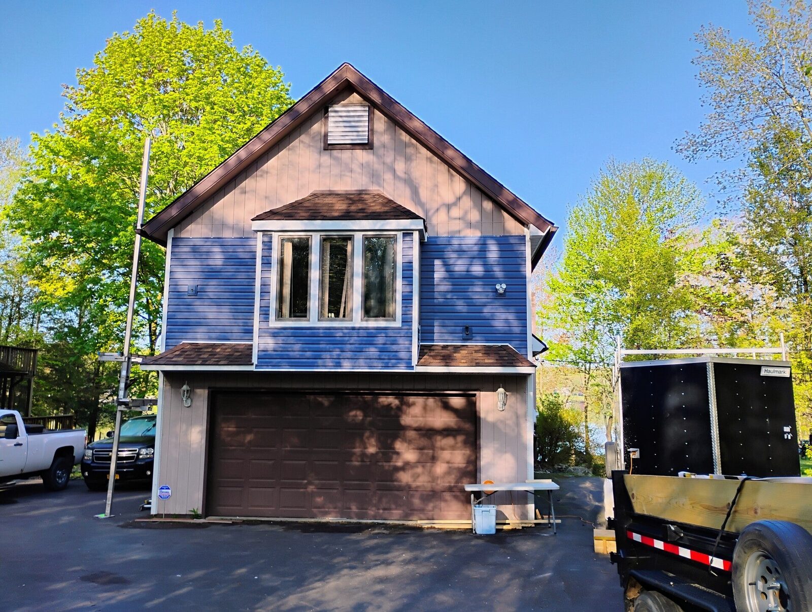 Doyle's Construction project photo from Exterior Repair Progress 4